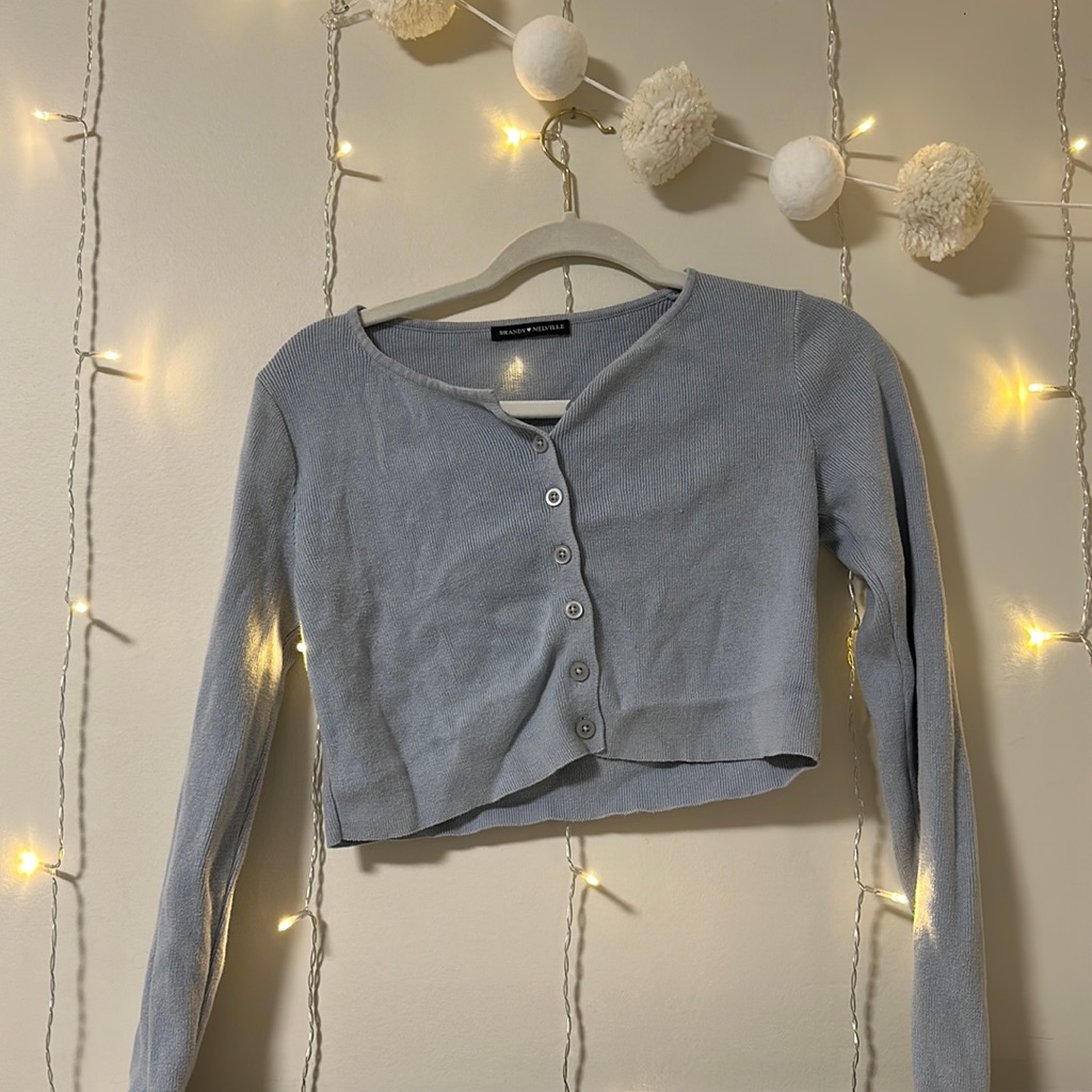 Brandy Melville Cardigan Blue